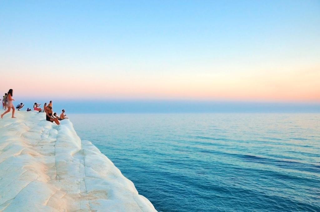 La Baia Dei Turchi Hotel Realmonte Bagian luar foto